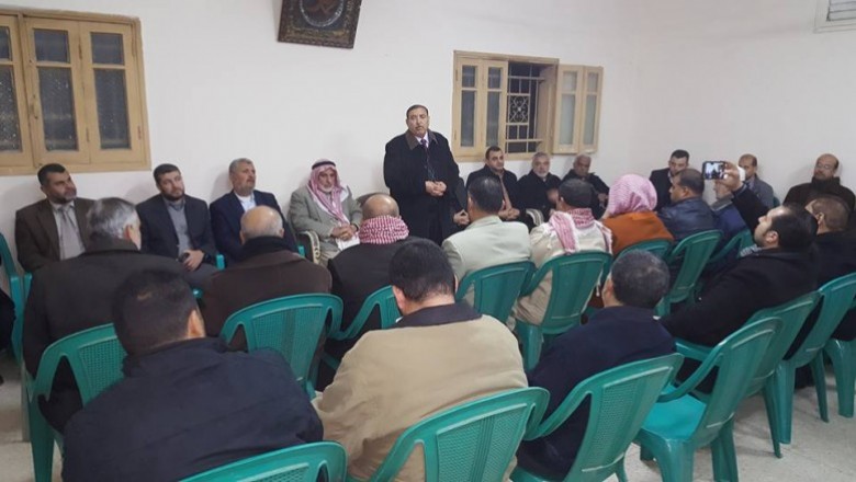 زيارة وفد من حركة حماس  إلى ديوان عائلة البطه