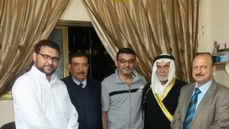 زيارة أ. بسام جوده البطه و أخيه أ. محمد جوده البطه 