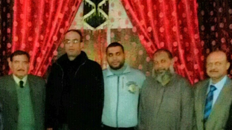 زيارة مباركة للعريس/محمد عدنان البطه بمناسبة زواجه