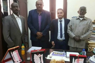 السودان - نال الباحث أحمد مجدي محارب درجة الدكتوراه في العلوم السياسية