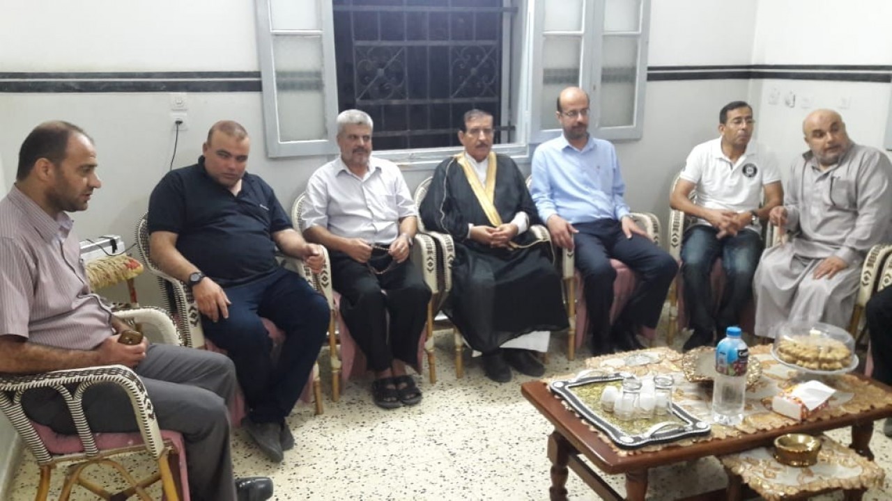 زيارة السيد إبراهيم نايف البطه