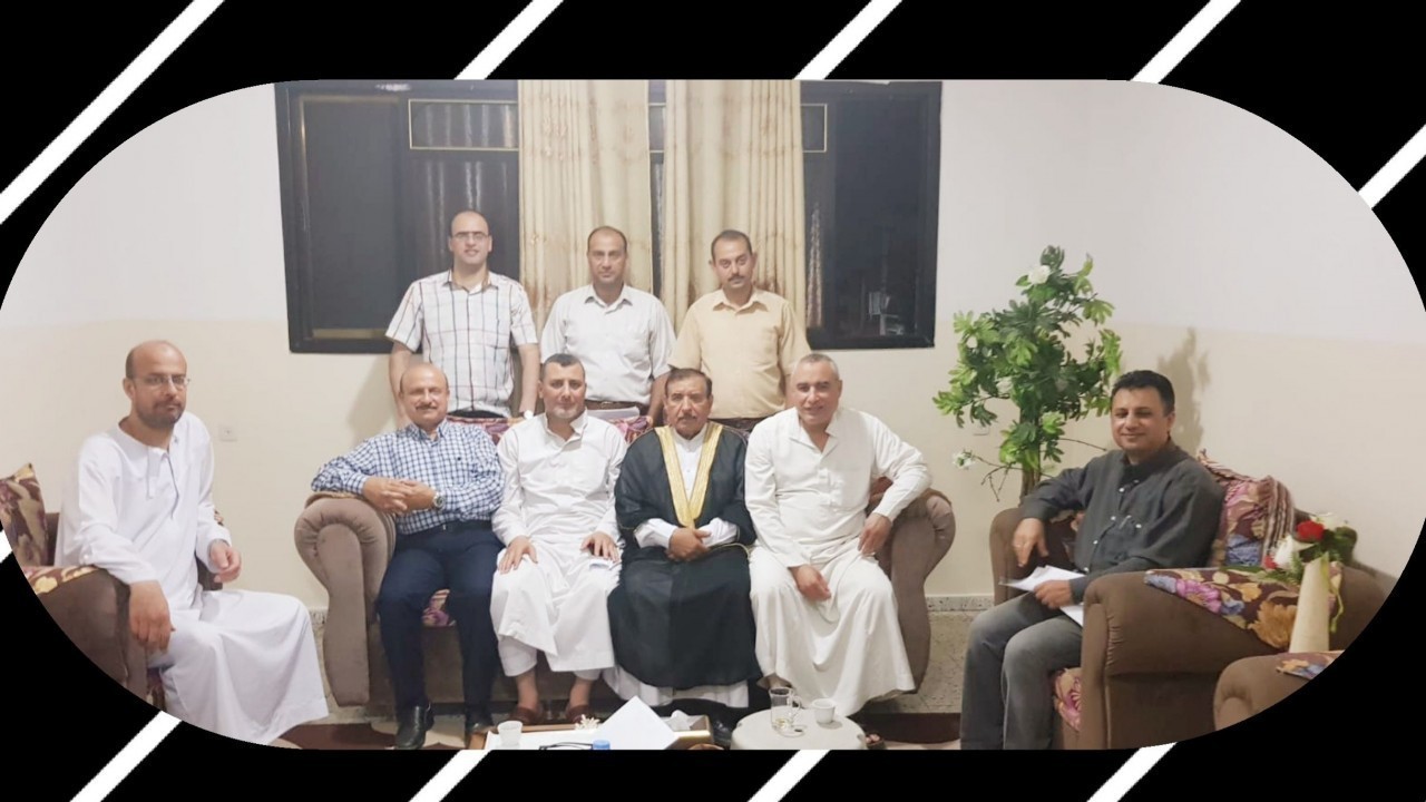 إجتماع المختار د.م فوزي البطه و مجلس العائلة التنفيذي لدراسة إقامة حفل التكريم  