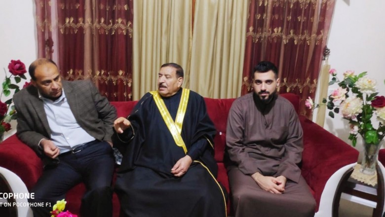 زيارة تهنئة الدكتور محمد خليل محمد البطه 