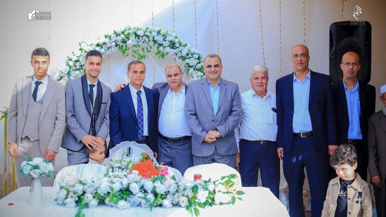 عقد قران الآنسة مروة أسعد شريف البطة على العريس عبدالمعطي الأغا
