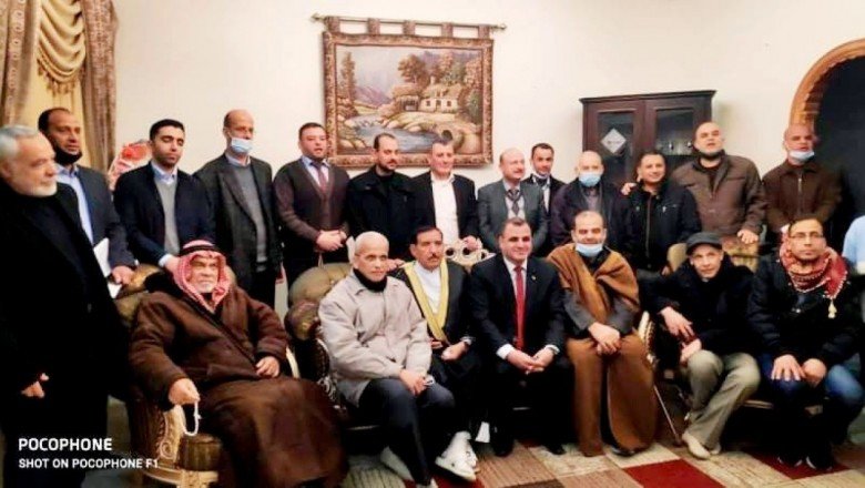 حفل مراسم تنصيب مختار العائلة د.م فوزي محمد خليل البطه لدورة الثانية 